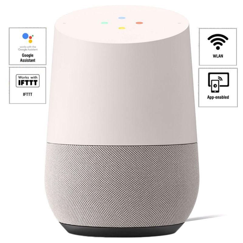 GOOGLE HOME SMART SPEAKER WITH GOOGLE ASSISTANT